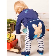 Peter Rabbit Navy Striped Leggings